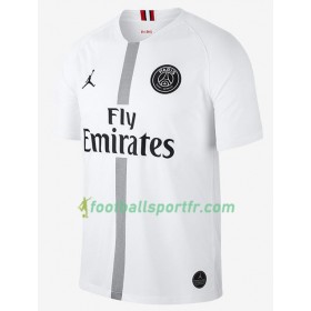 Tenue Paris Saint Germain Jordan Blanc Troisième 2018-2019 Maillot de Foot 2018-2019 Maillot de Foot